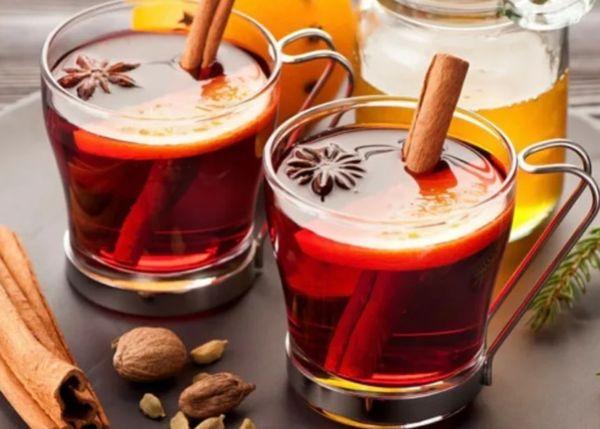 Глинтвейн с медом и специями