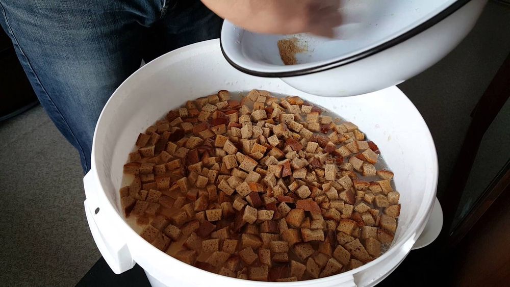 Ржаной хлеб в браге